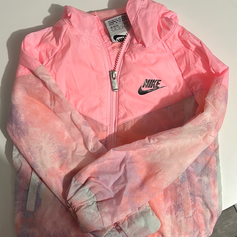 Girls Nike Jacket. Pink, purple, and white. Size 4. Brand new without tags.